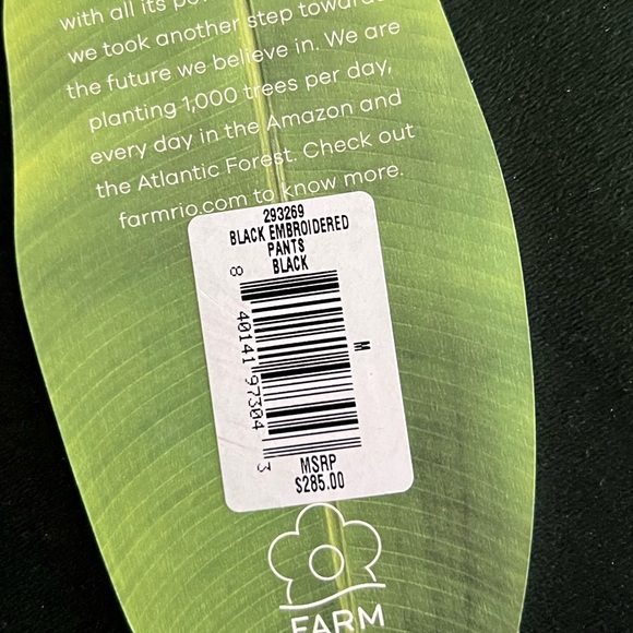 Quilted embroidered pants - Picture 8 of 9